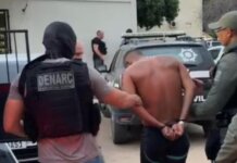 Policiais Civis Integrantes da 12ª DPRN e forças de segurança cumprem mandado de prisão contra suspeito ligado ao BDM em Petrolina