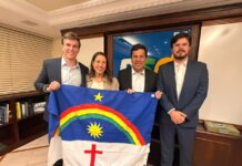 Miguel Coelho e Fernando Filho do União Brasil declaram apoio à reeleição da governadora Raquel Lyra