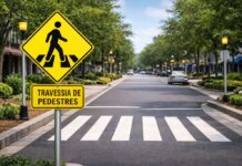 Câmara dos Deputados aprova projeto sobre sinalização de travessia de pedestres