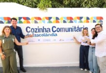 Simão Durando e Fernando Filho inauguram, em Izacolândia, 1ª Cozinha Comunitária de Petrolina com 200 refeições diárias