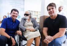Simão Durando e Antônio Coelho acompanharam mutirão de catarata neste fim de semana em Petrolina