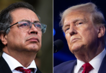 Colômbia: Petro diz que Trump intervém ao apoiar De la Espriella em eleição