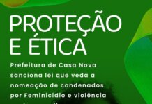 Prefeito Anisio Viana sanciona lei que proíbe nomeação e contratação de condenados por violência contra a mulher em Casa Nova