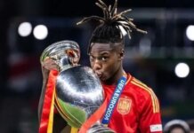 Espanha deve perder atacante e acende alerta com lesão de Nico Williams