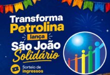 Transforma Petrolina lança São João Solidário com sorteio de ingressos, forró para idosos e campanhas de arrecadação