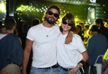 Rodrigo Simas e Agatha Moreira combinam looks em show de Maria Gadú no Rio