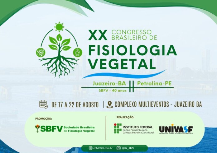 XX Congresso de Fisiologia Vegetal
