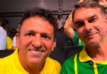 Carlos Britto e Flávio Bolsonaro fortalecem aliança estratégica no Recife em ato de forte sintonia política